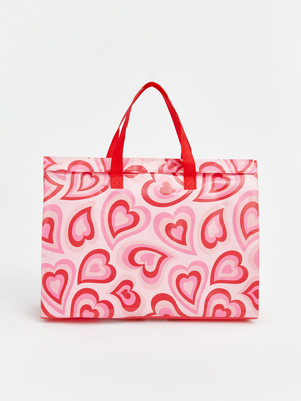 გულის ნიმუშიანი ქალის საზღვაო ჩანთა