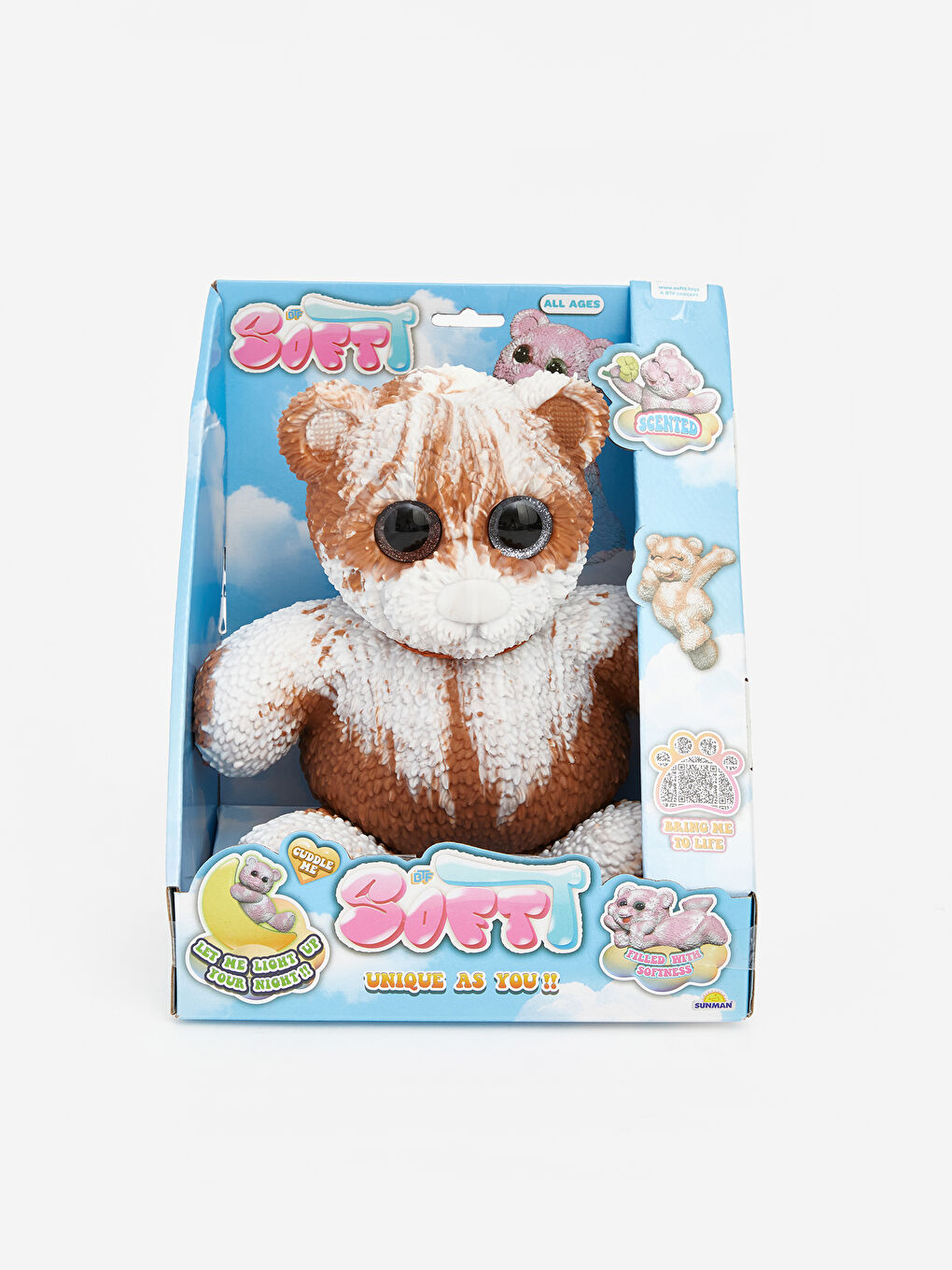  Karanlıkta Parlayan Deluxe Yumuşak Ayıcık -2