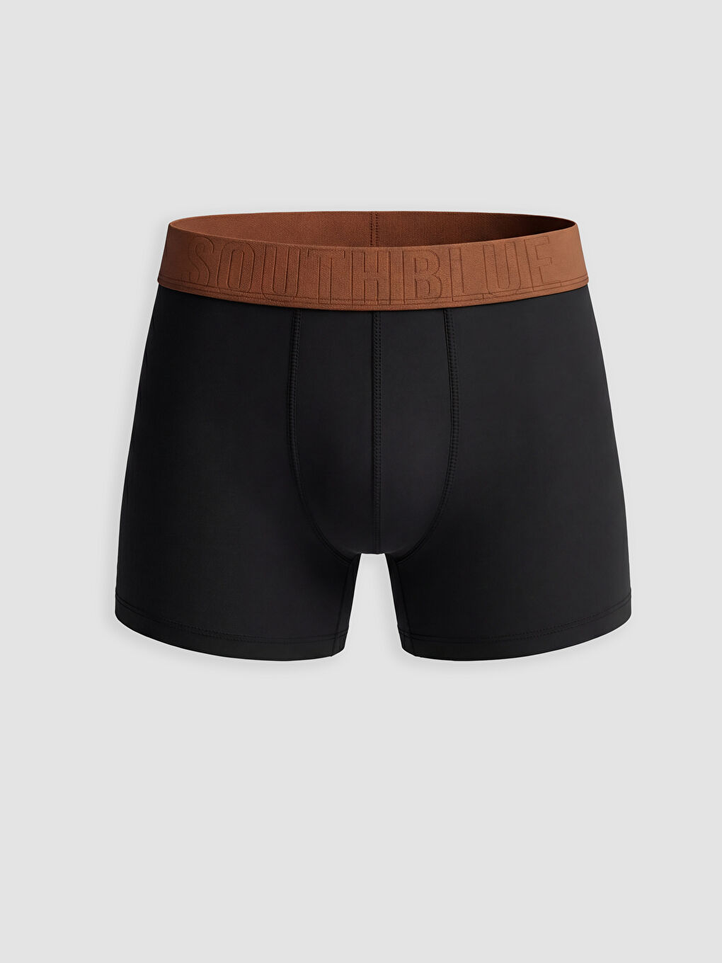 Siyah Standart Kalıp Pamuklu Esnek Erkek Boxer 3'lü-2