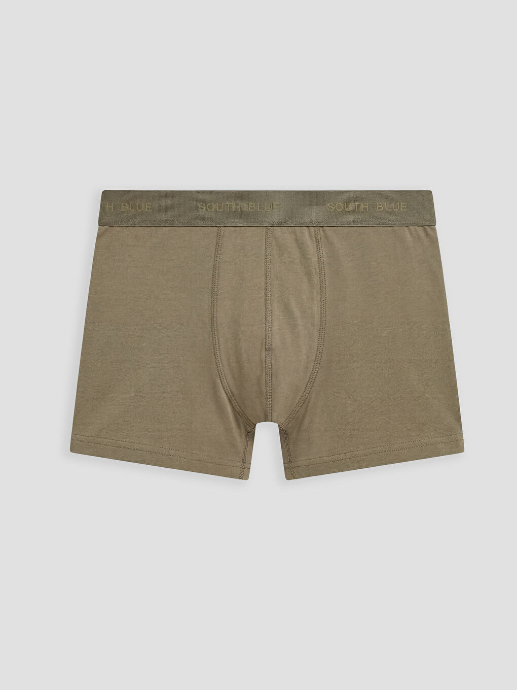 Gri Beli Lastikli Erkek Boxer 3'lü-2