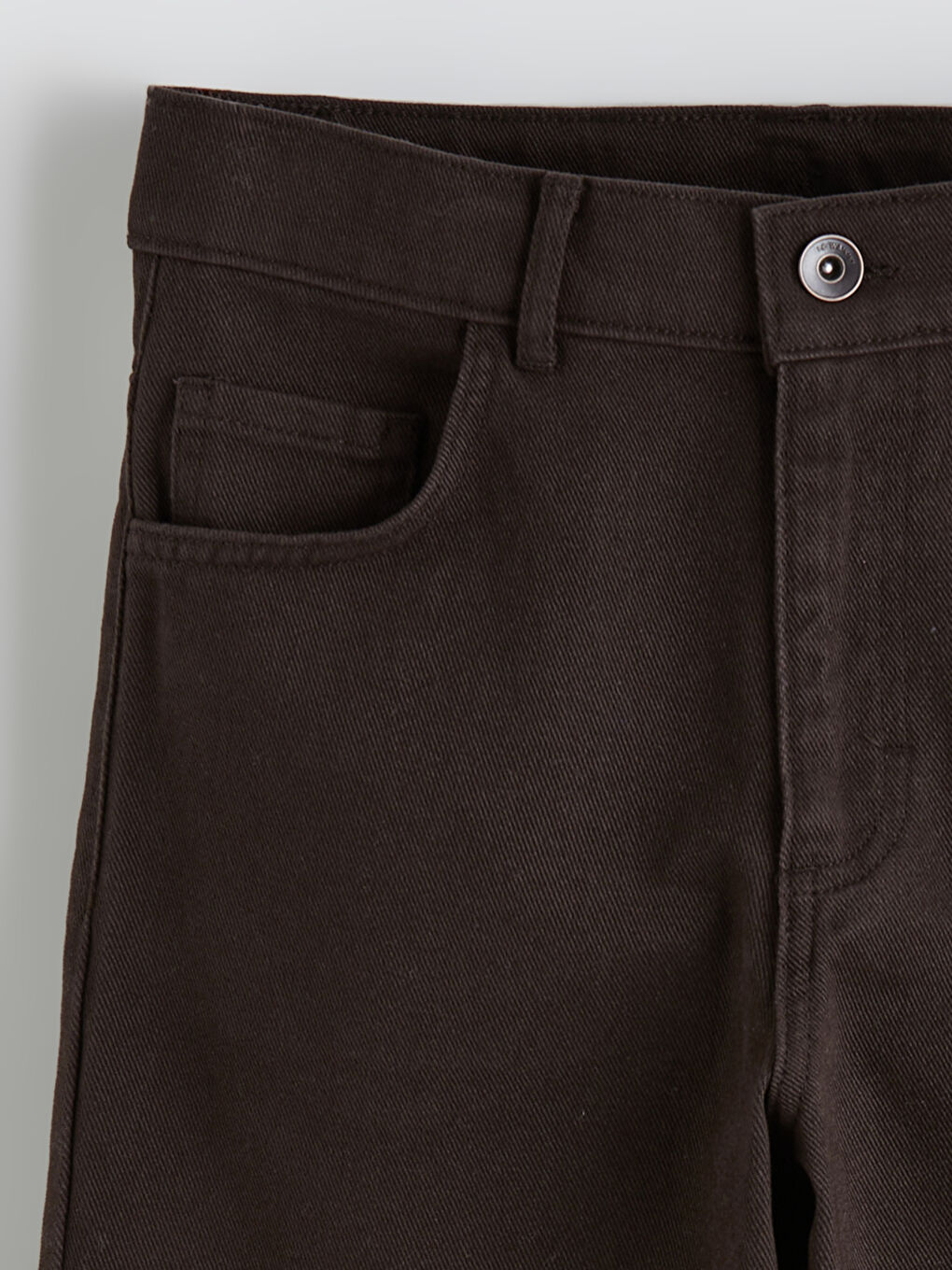 Kahverengi Baggy Fit Erkek Çocuk Pantolon-1