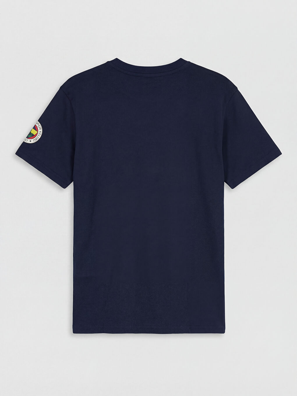 Lacivert Fenerbahçe Baskılı Erkek Çocuk Tişört-1