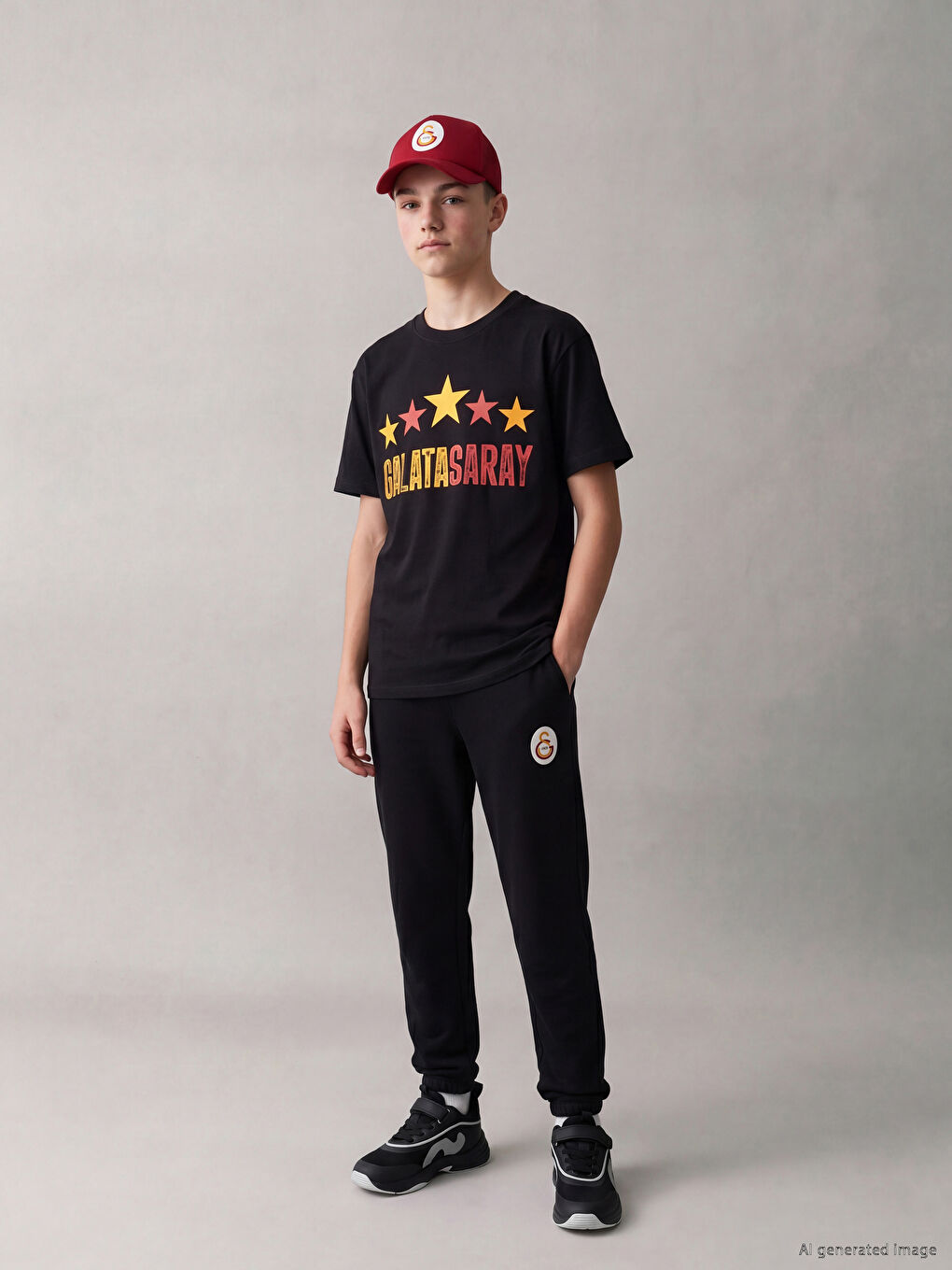 Galatasaray Printed Boys' Jogger Sweatpants