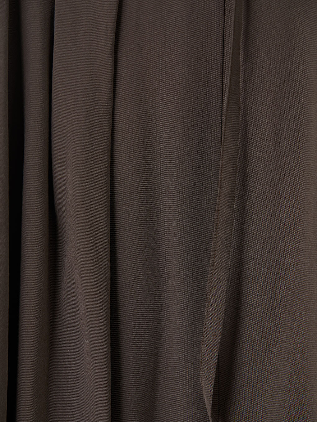 Kahverengi Beli Kemerli A Kesim Pileli Etek-2