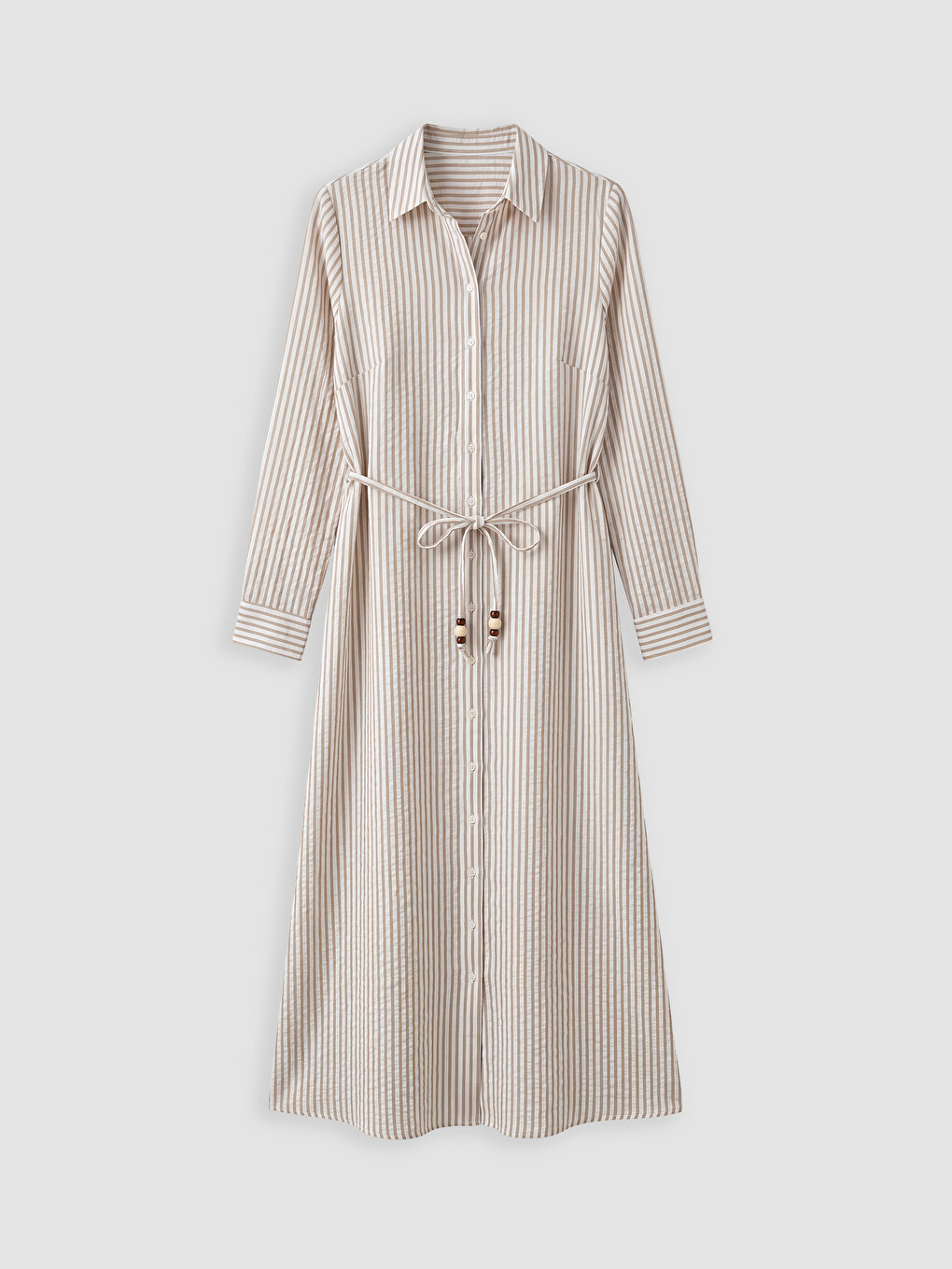 Woman Beige Dress