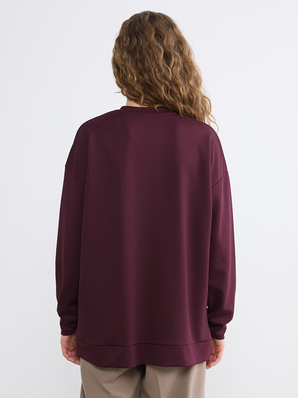 London Embroidered Soft Touch Women's Sweatshirt Tunic-3
