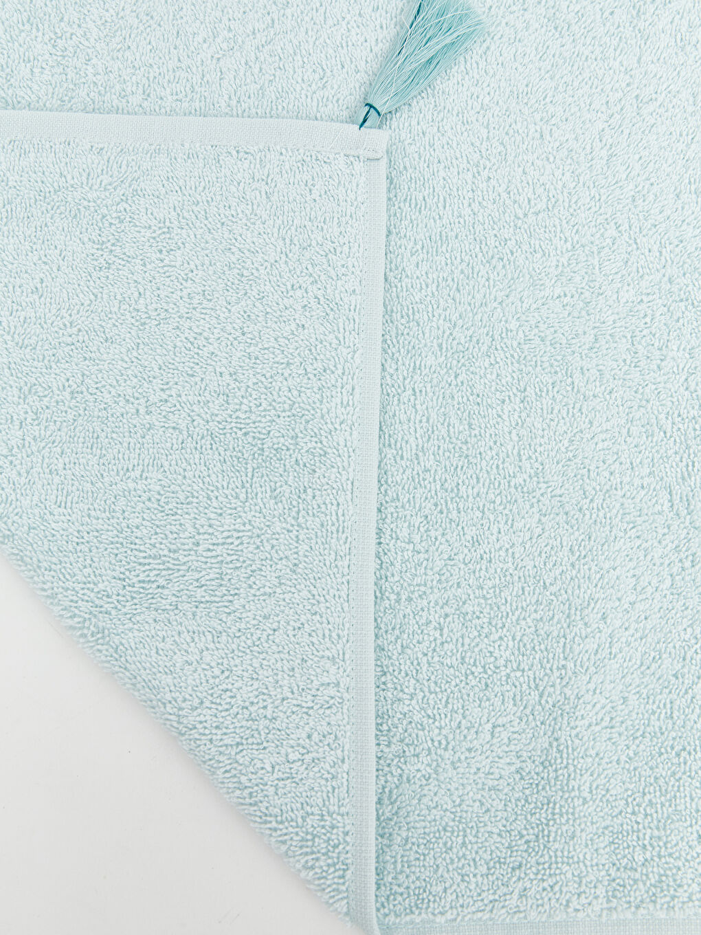 Mavi Nakış İşlemeli Yüz Havlusu 50x80 cm-4