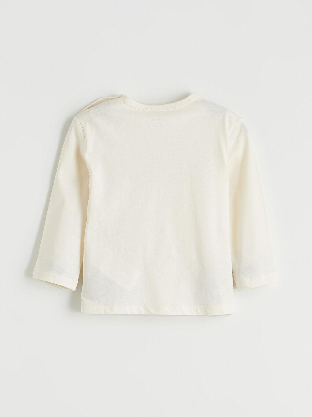 Ekru Nakışlı Erkek Bebek Tişört ve Tayt-3