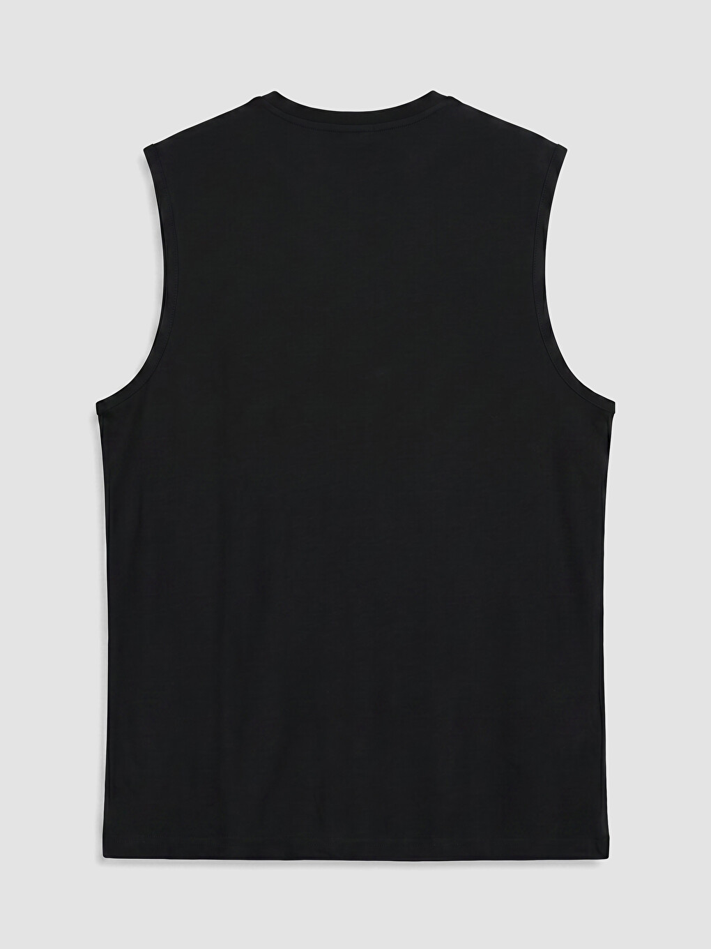 Crew Neck Printed Men's Sleeveless T-Shirt-5