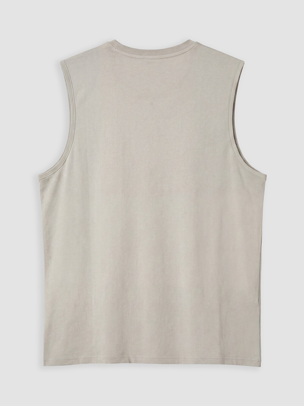 Crew Neck Printed Men's Sleeveless T-Shirt-4
