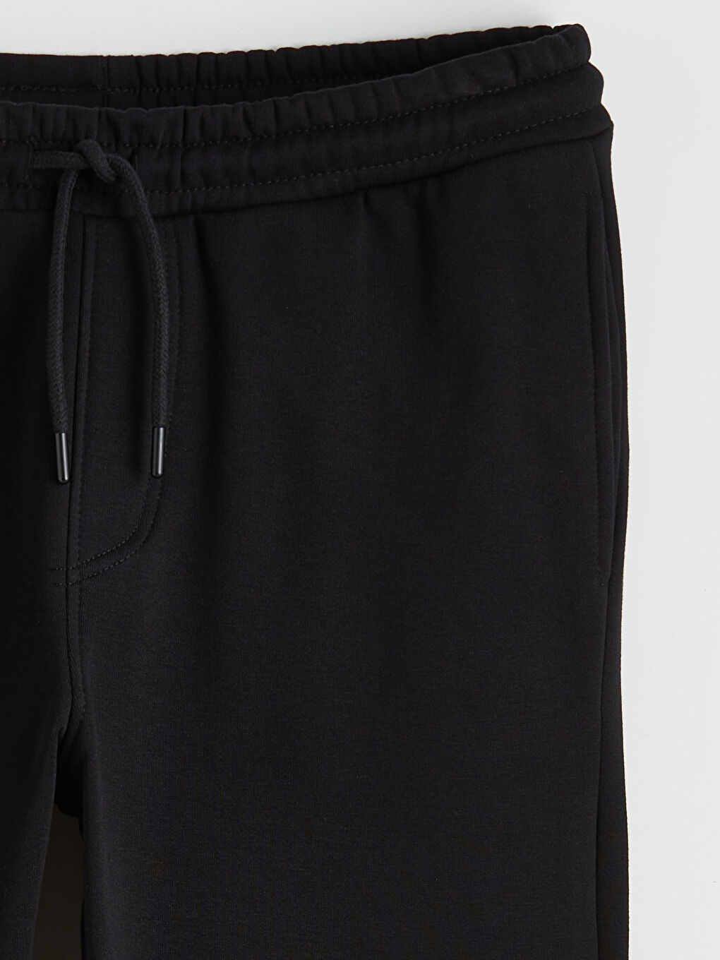 Siyah Standart Kalıp Erkek Eşofman Altı-1