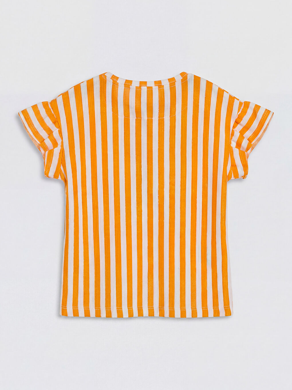 Turuncu Çizgili Kız Çocuk Takım-2