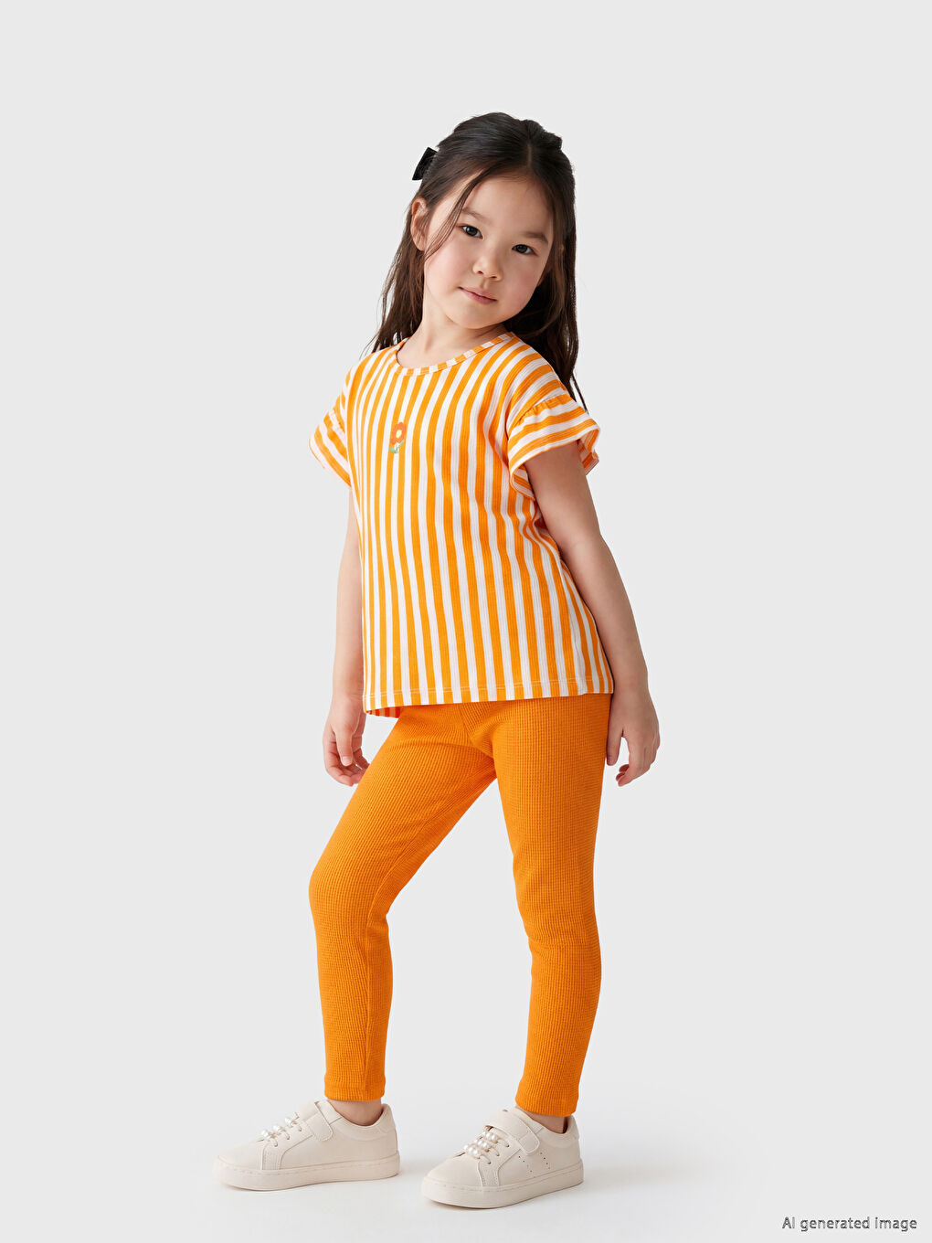Striped Girls' Set