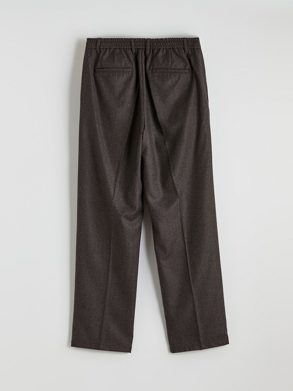 Antrasit Standart Kalıp Gabardin Erkek Pantolon-3