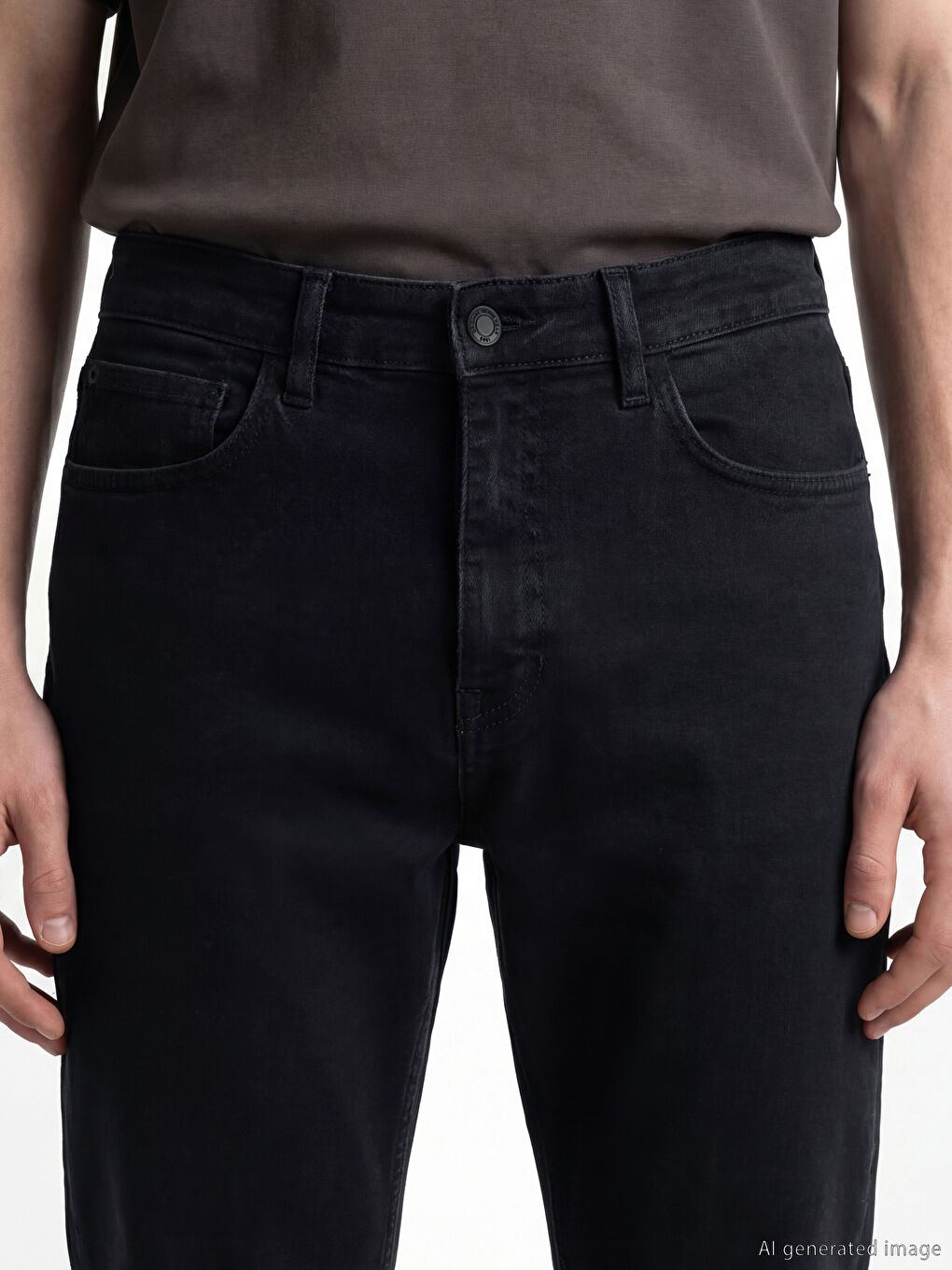 Siyah 779 Regular Fit Erkek Jean Pantolon-2