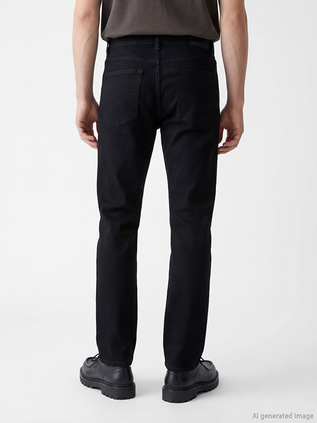 Siyah 779 Regular Fit Erkek Jean Pantolon-3