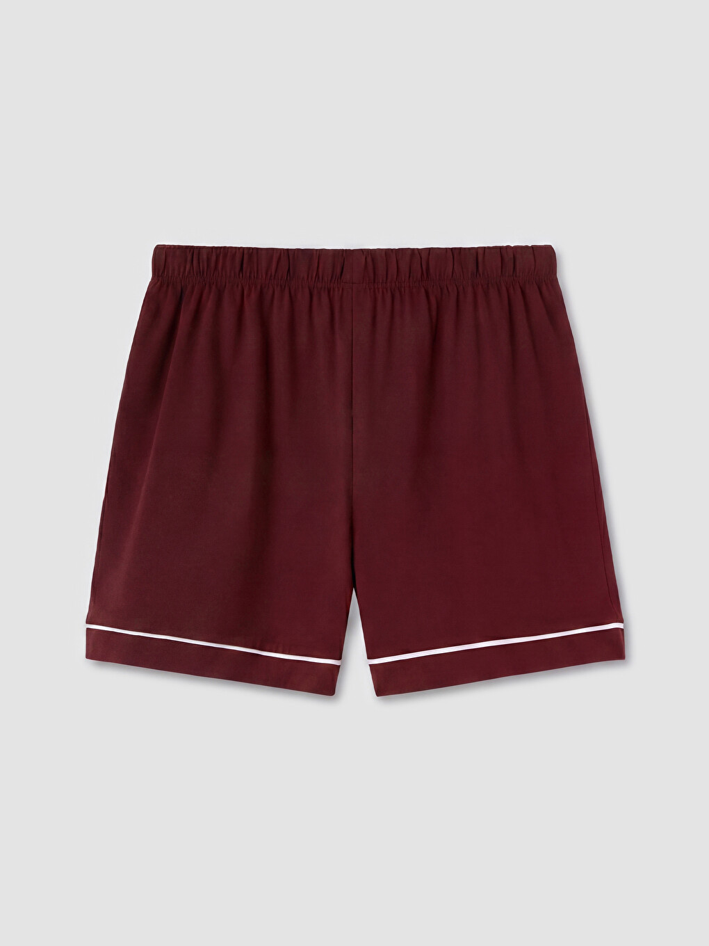 Bordo Ayı Teddy Baskılı Kadın Şortlu Pijama Takımı-8