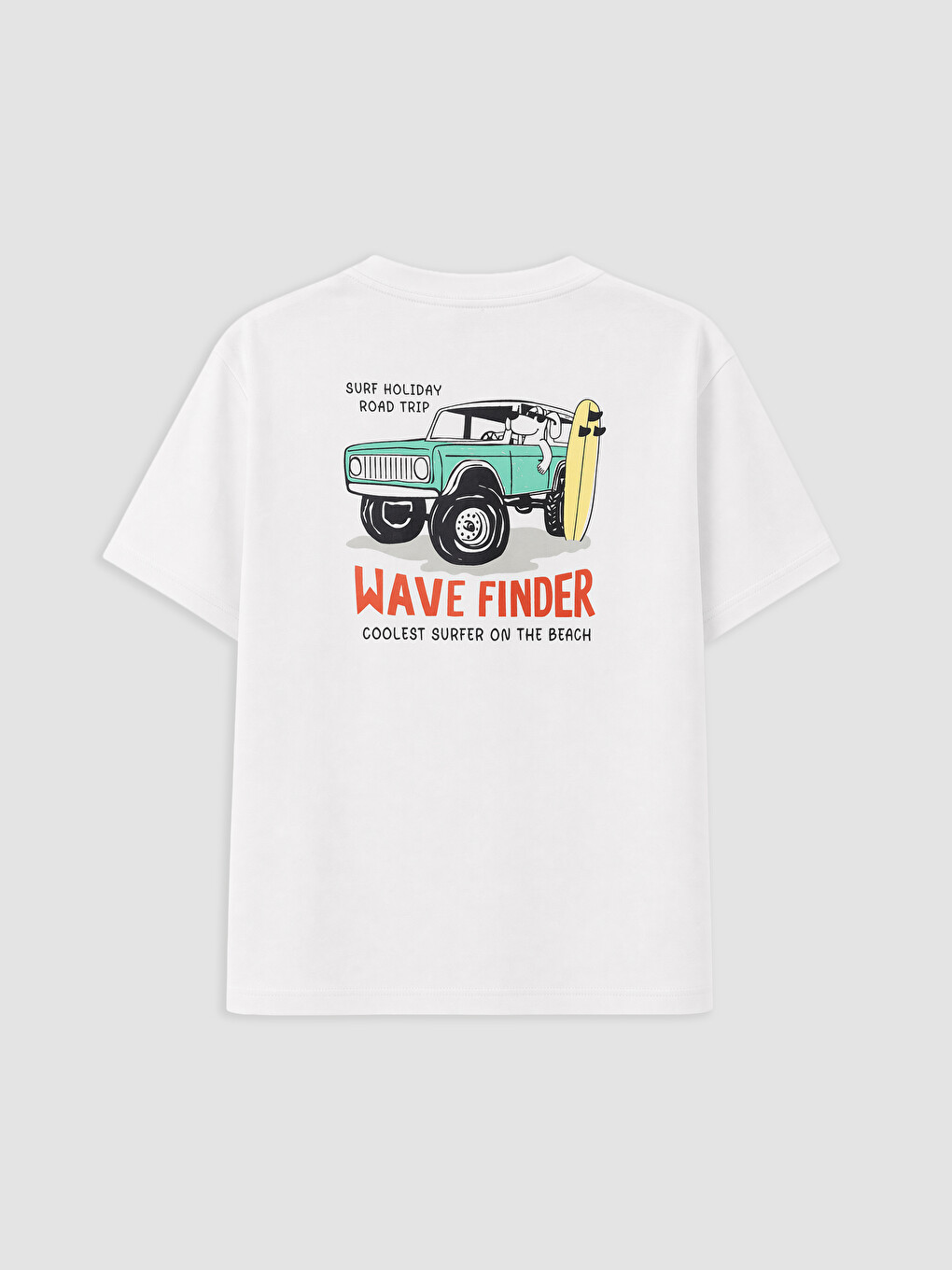Boy White T-Shirt-2