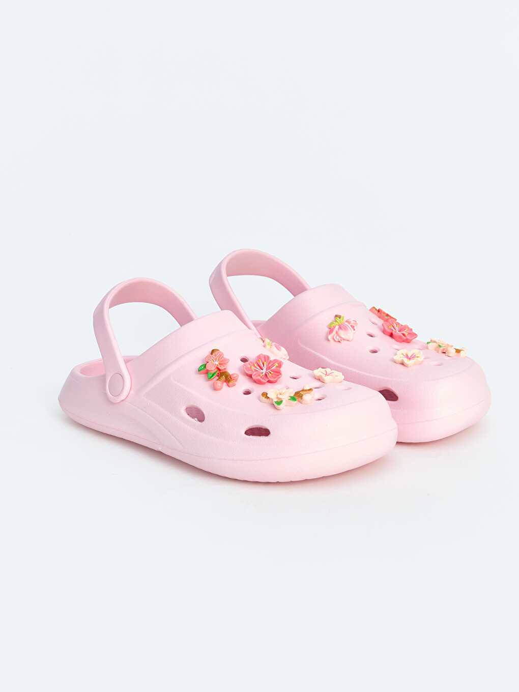 Baskılı Kız Çocuk Plaj Sandaleti