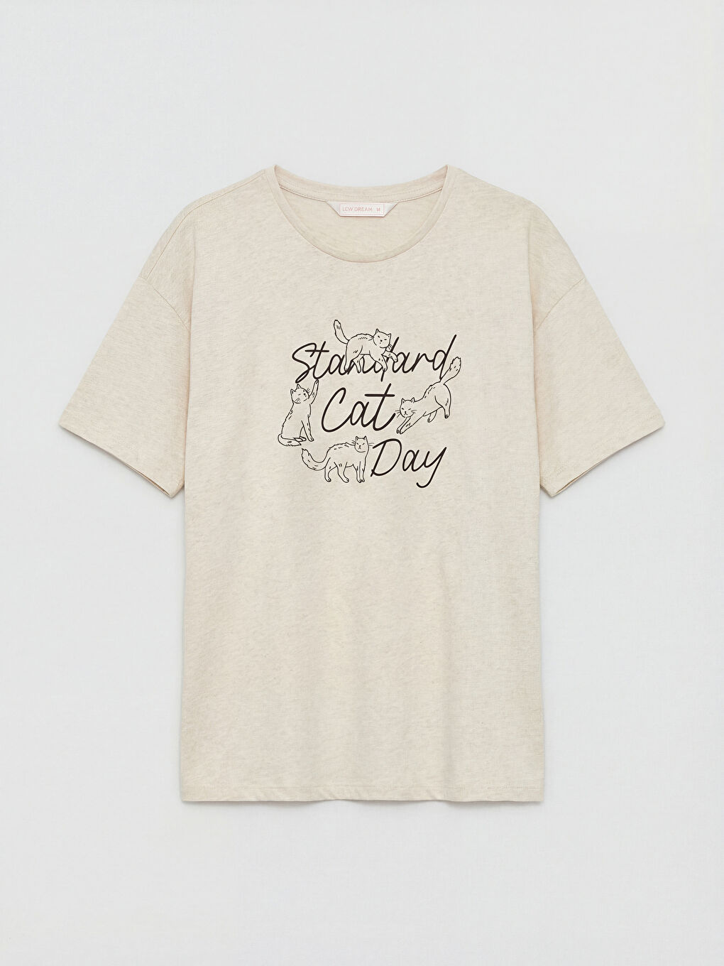 Crew Neck Printed Women's Pyjamas Set-5