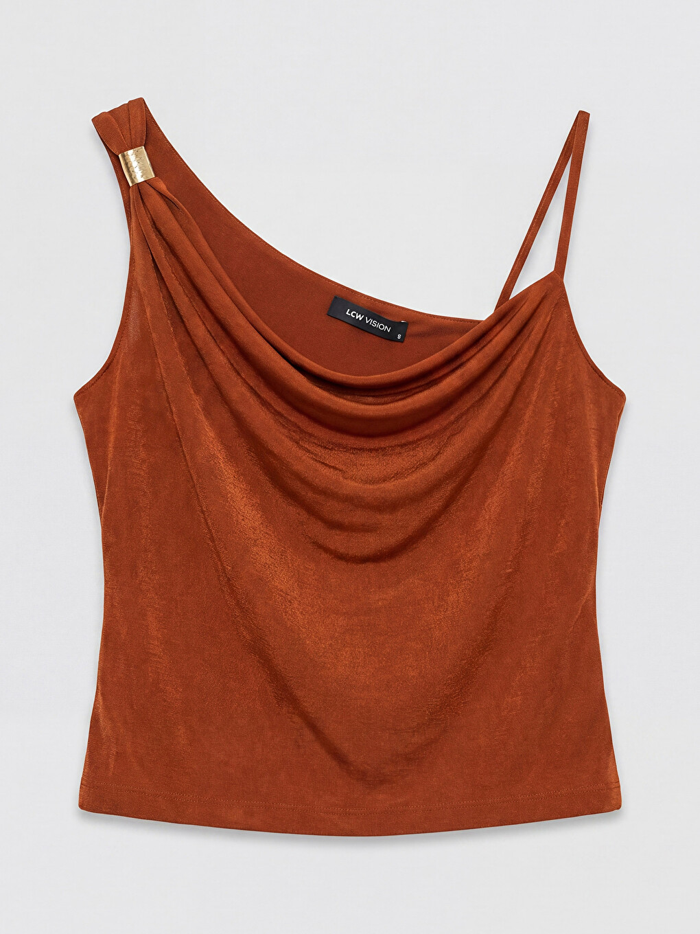 Bluza Sa Dekolteom Sa Naborima I Bretelama-3