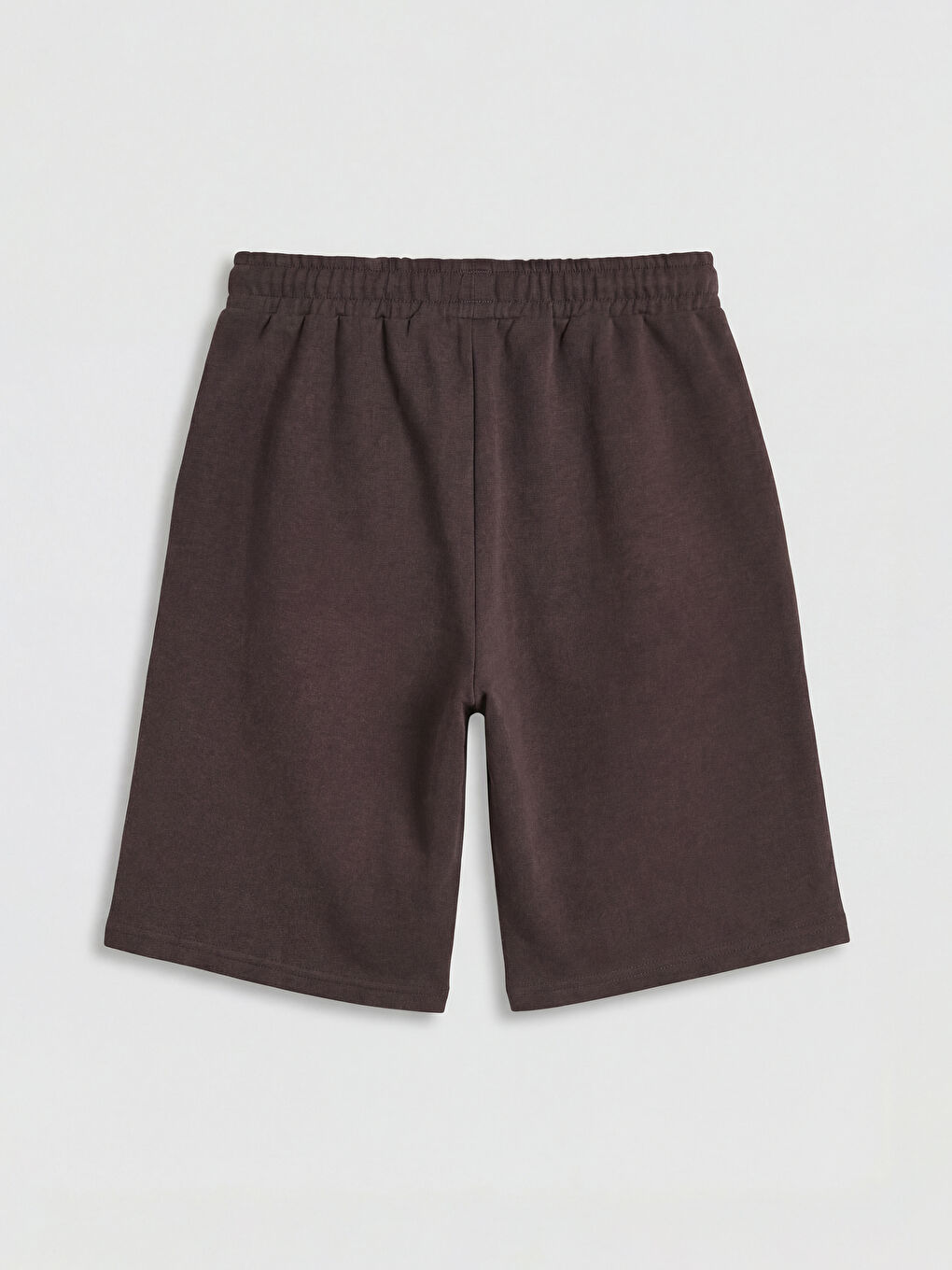 Kahverengi Beli Lastikli Erkek Çocuk Şort