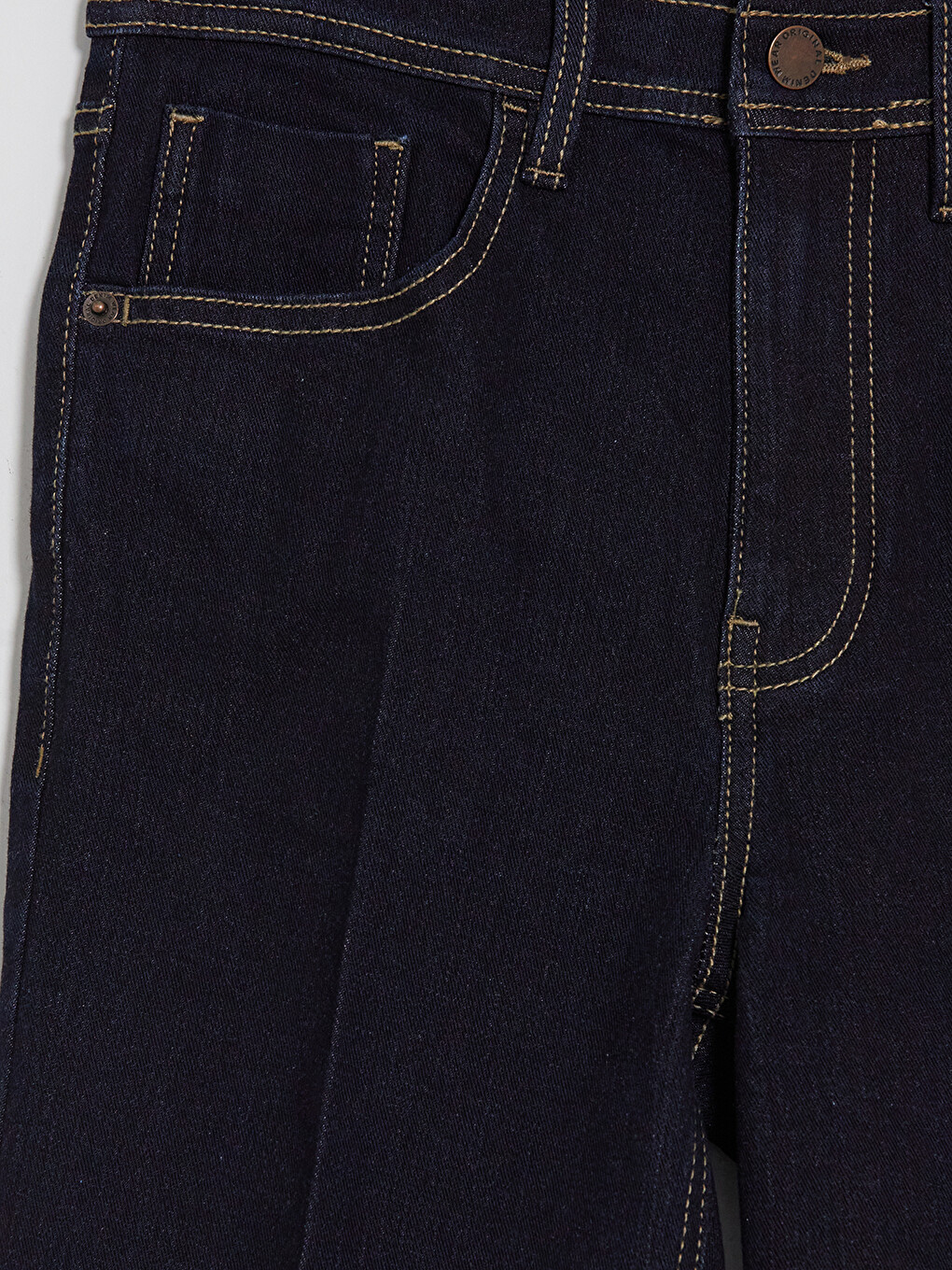 Yüksek Bel Slim Fit Kadın Jean Pantolon-5