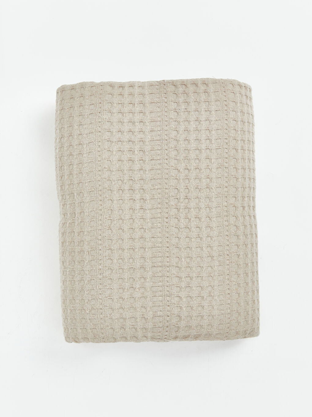 Kahverengi Waffle Çift Kişilik Pike-4