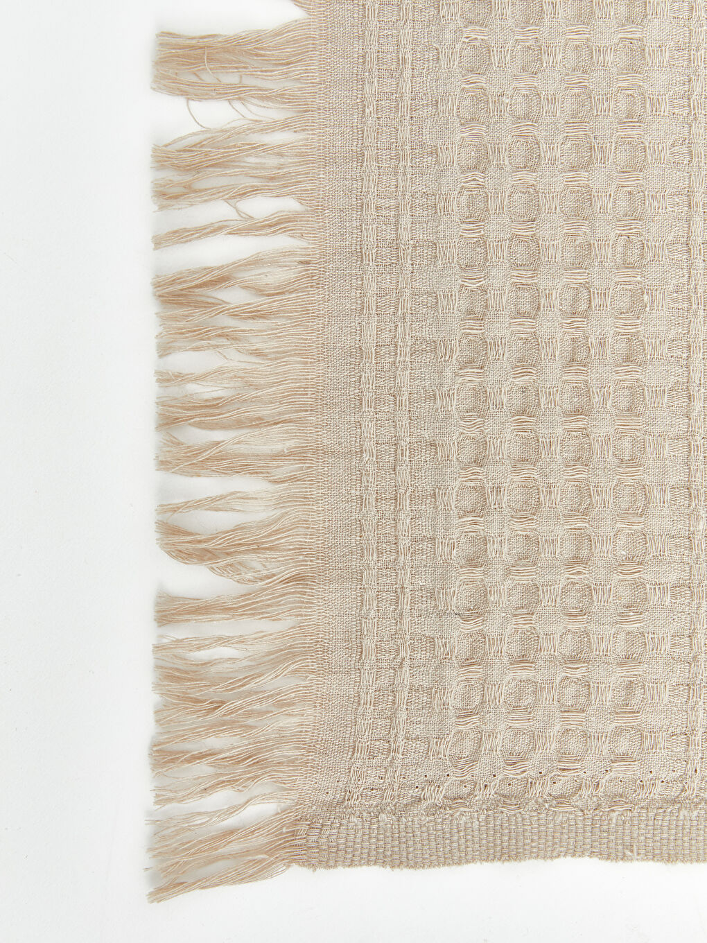 Kahverengi Waffle Çift Kişilik Pike-6