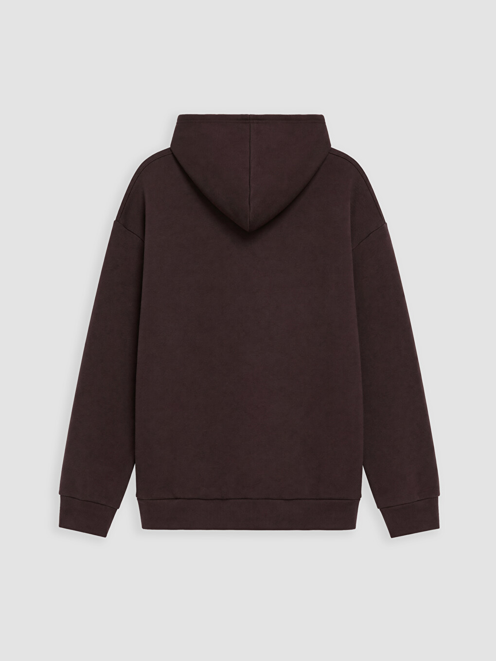 Kahverengi Kapüşonlu Erkek Çocuk Sweatshirt-2