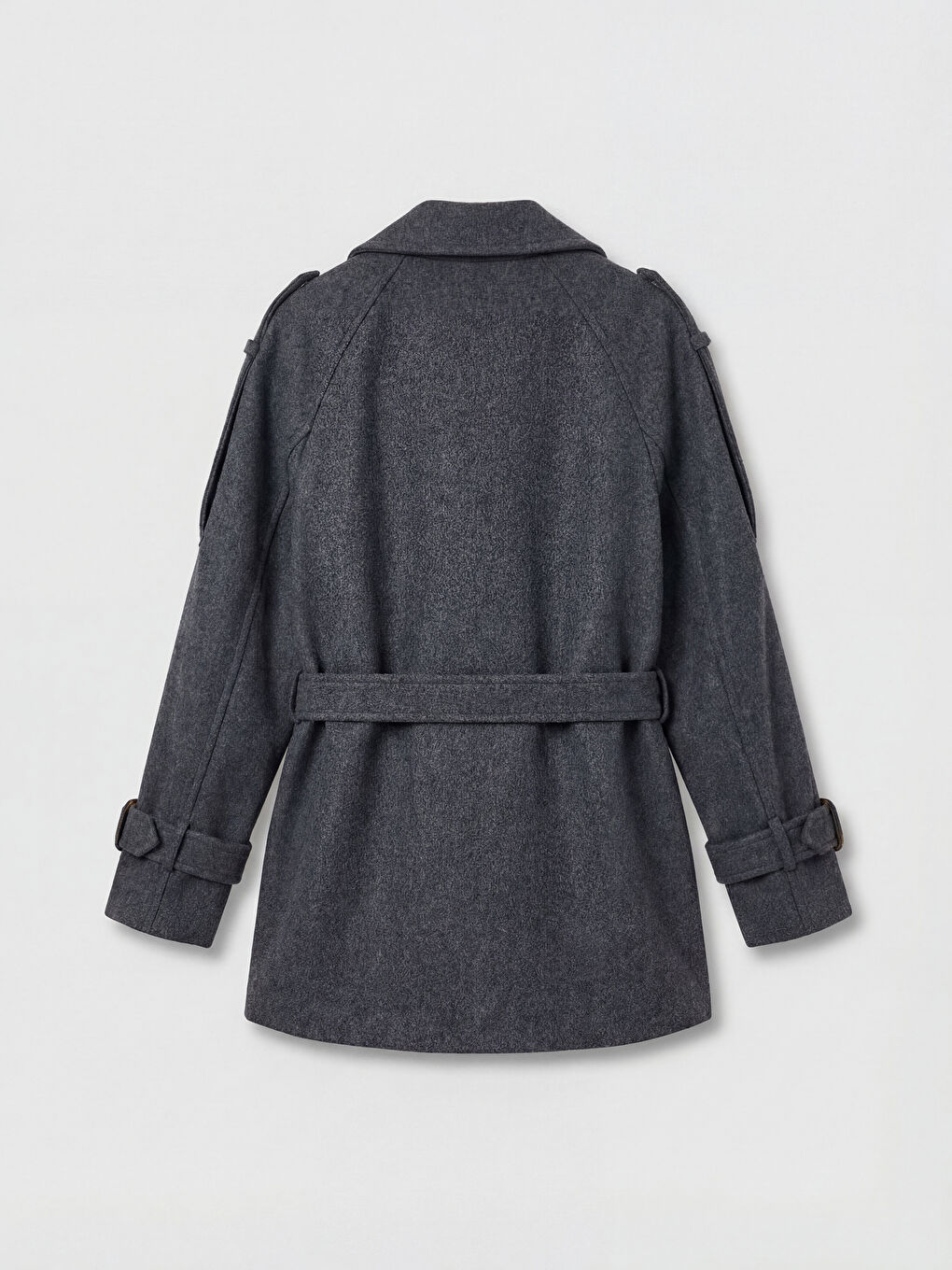 معطف من الصوف المخلوط-1