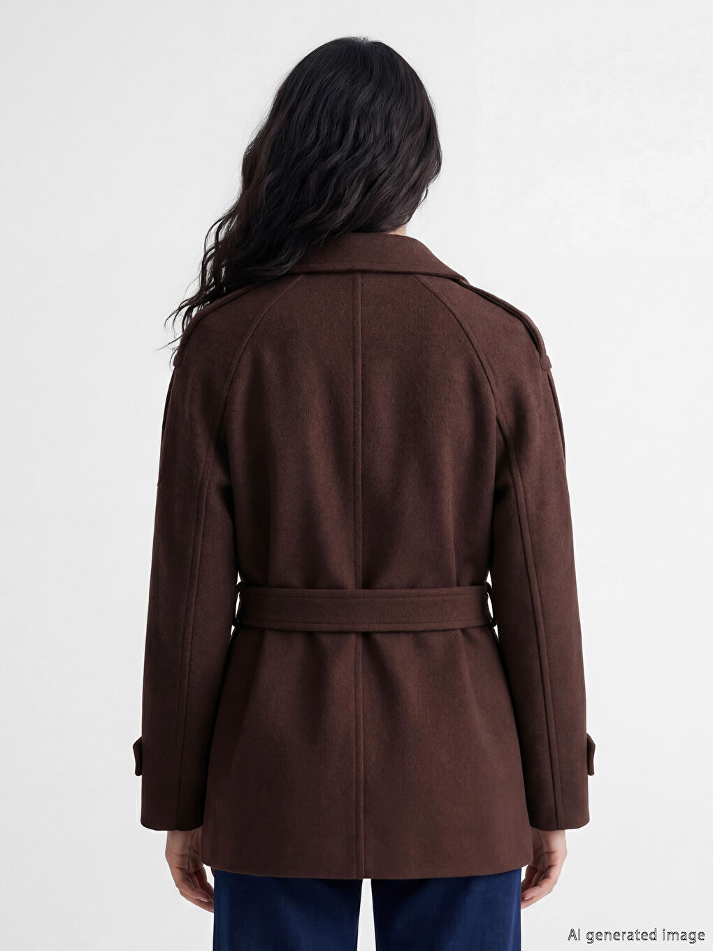 معطف من الصوف المخلوط-2