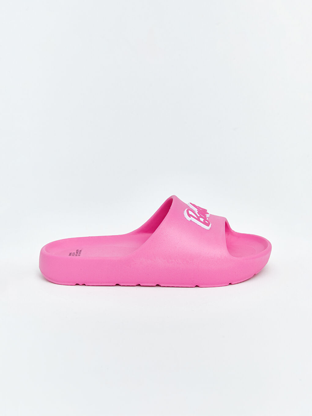 Fuşya Barbie Baskılı Kız Çocuk Terlik-2