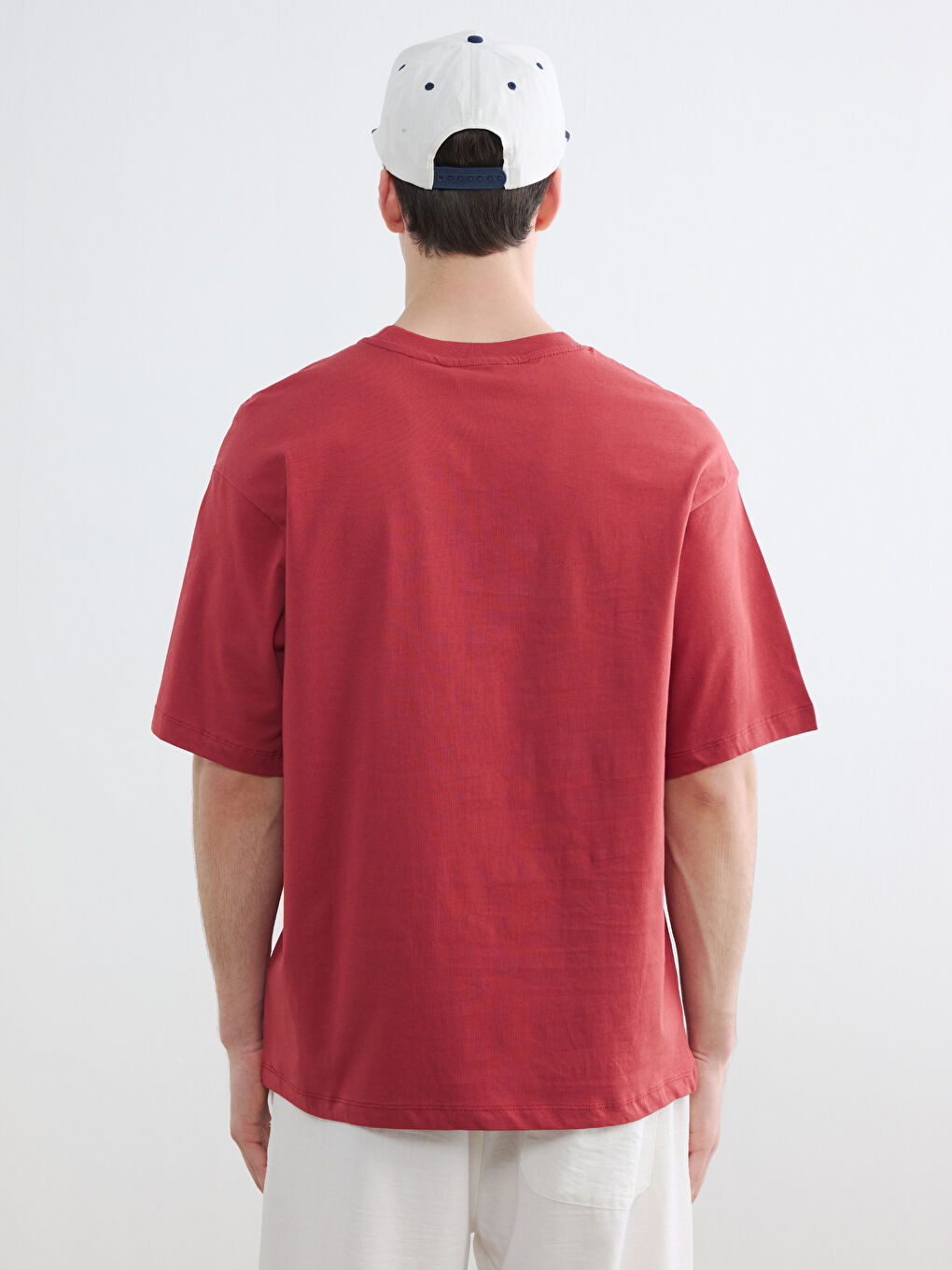 Regular Fit 100% Pamučna Muška Majica-5