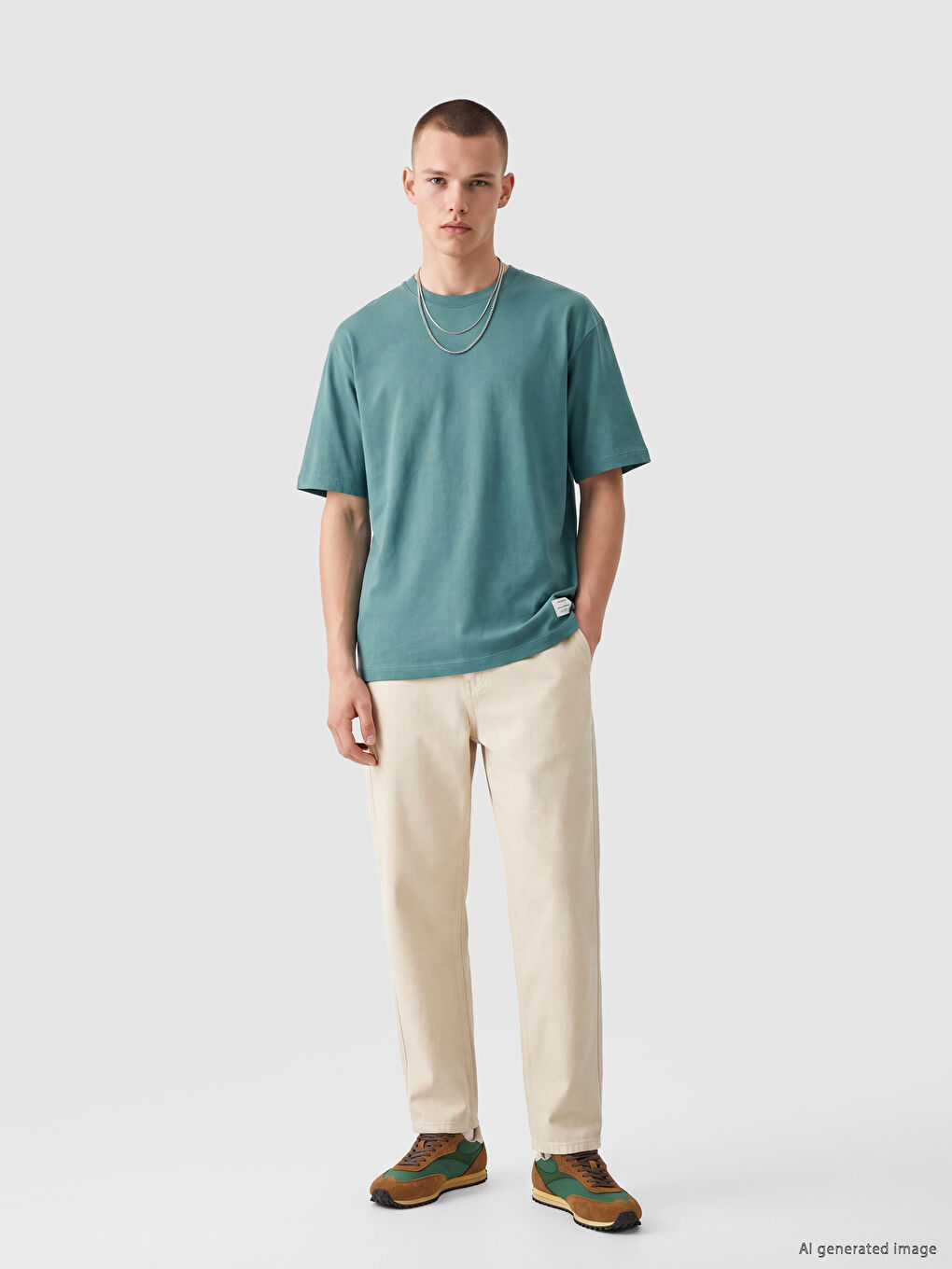 Man Petrol T-Shirt-2