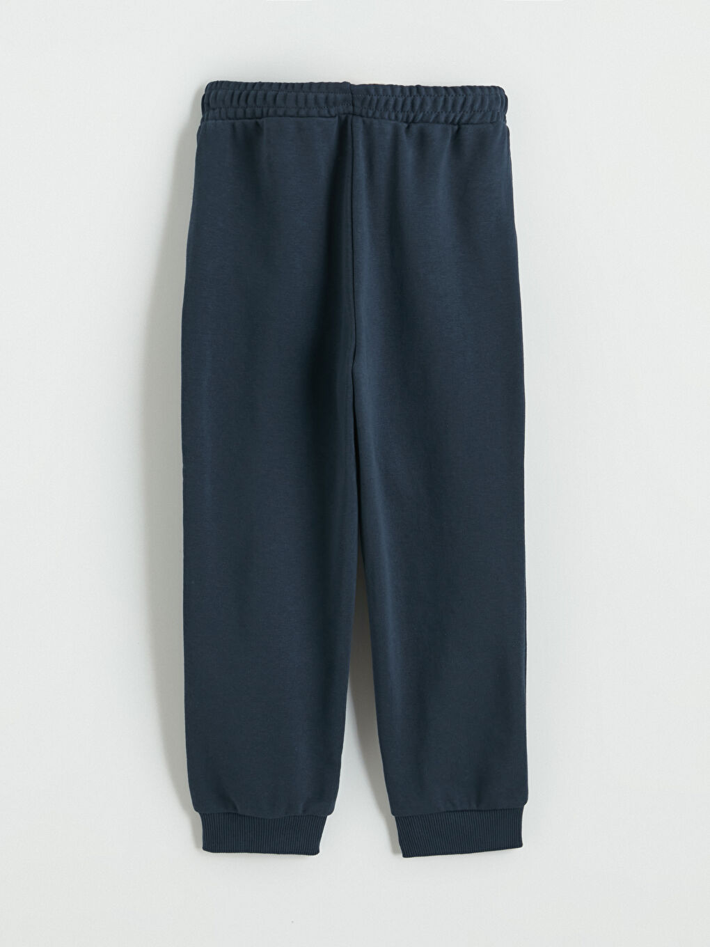 Lacivert Beli Lastikli Erkek Çocuk Jogger Eşofman Altı-1