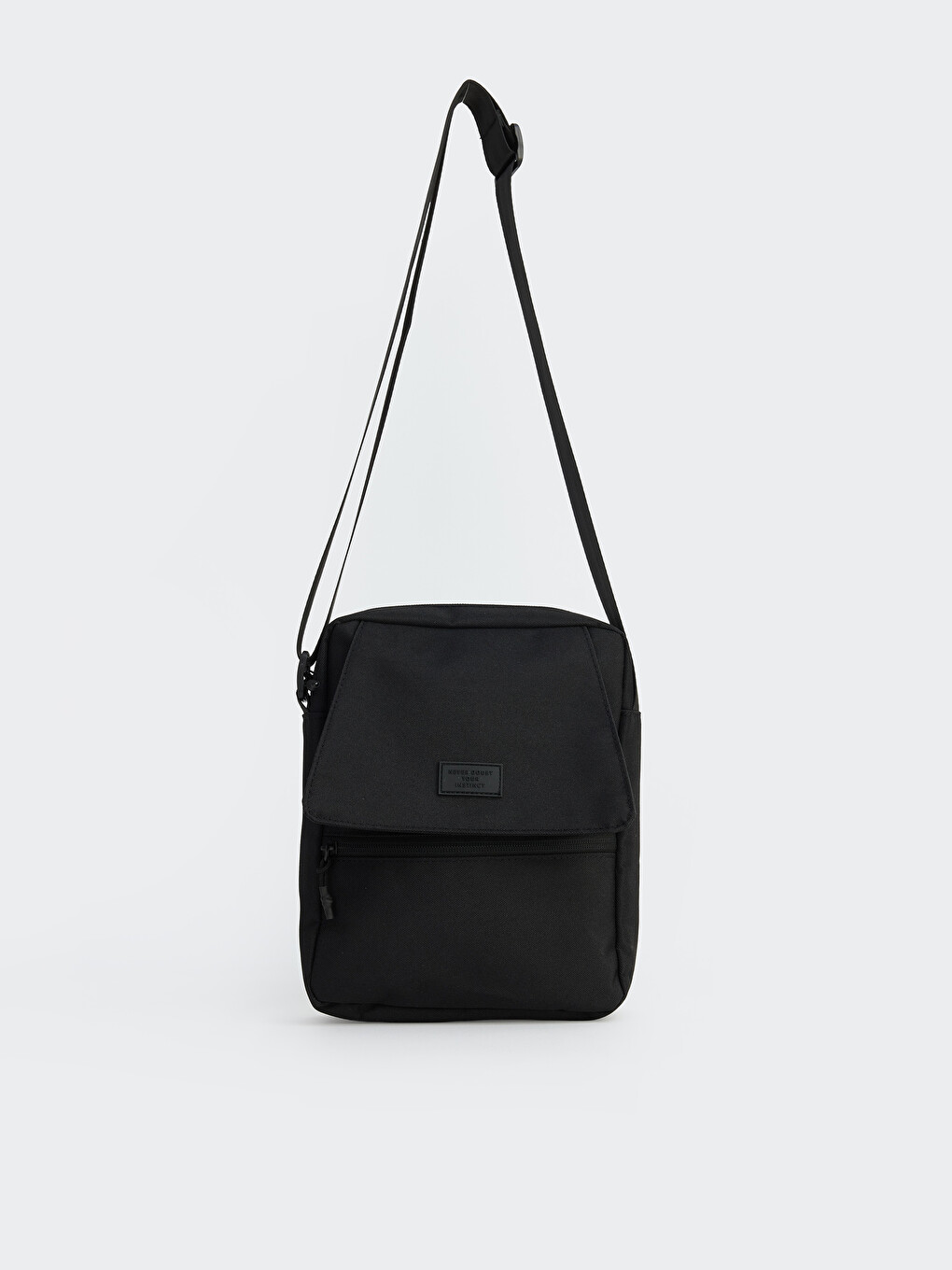 Man Black Shoulder Bag