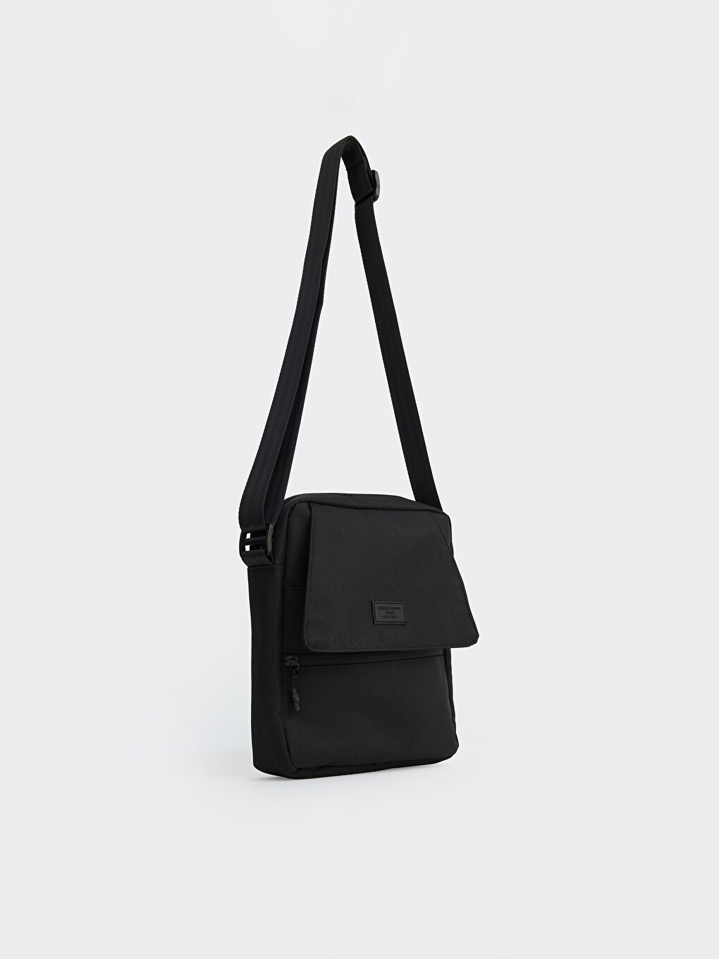 Man Black Shoulder Bag-1