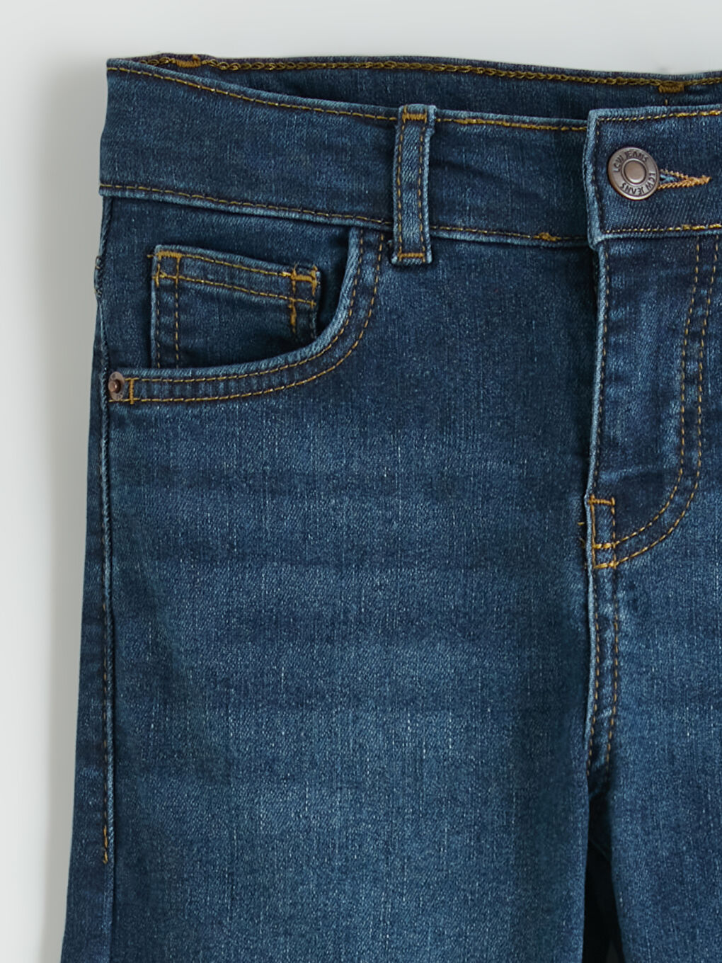 İndigo Süper Skinny Fit Erkek Çocuk Jean Pantolon-2