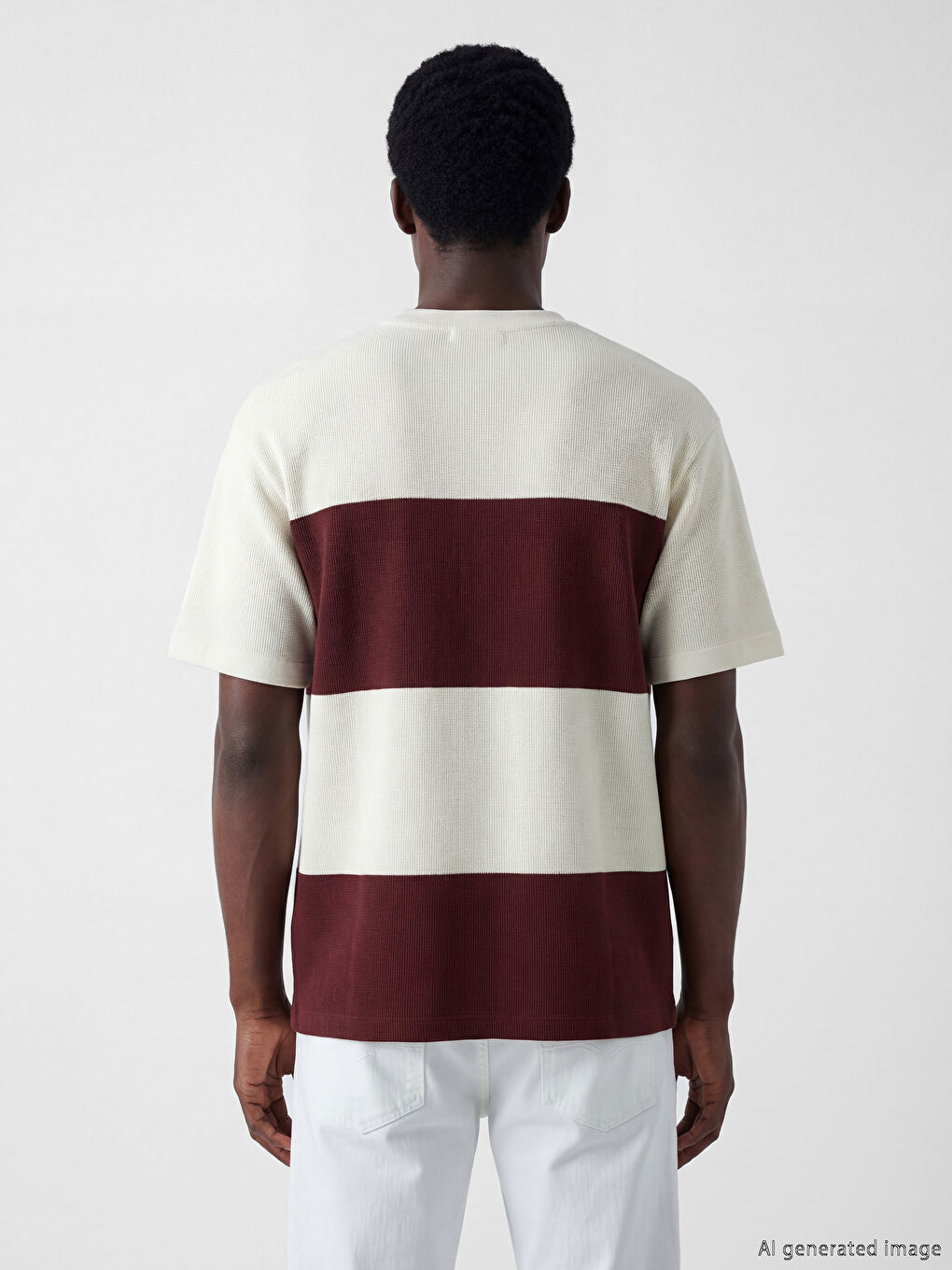 Muškarac BORDO Majica kratkih rukava-2