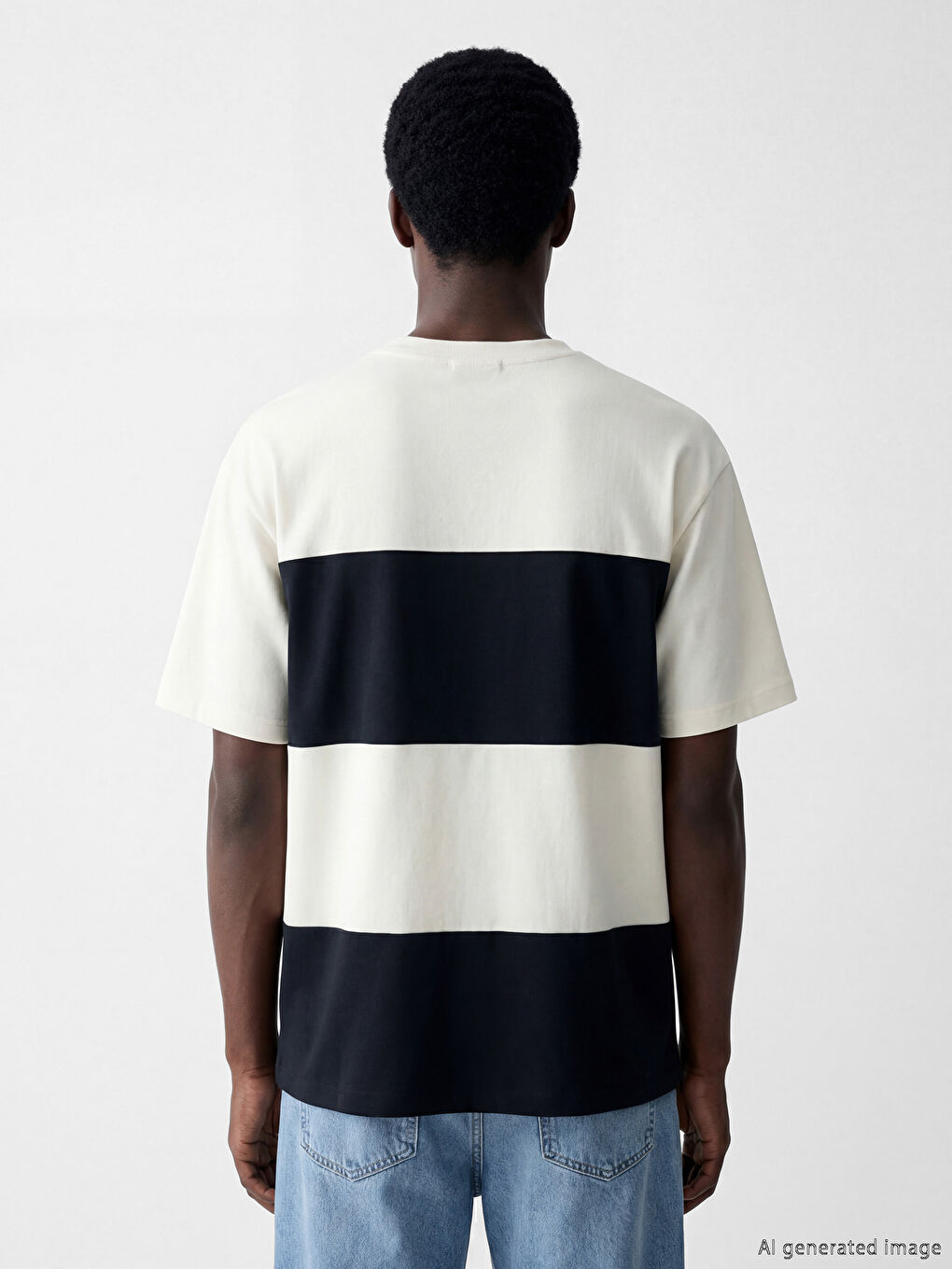 Чоловіча футболка з колор-блоком-3