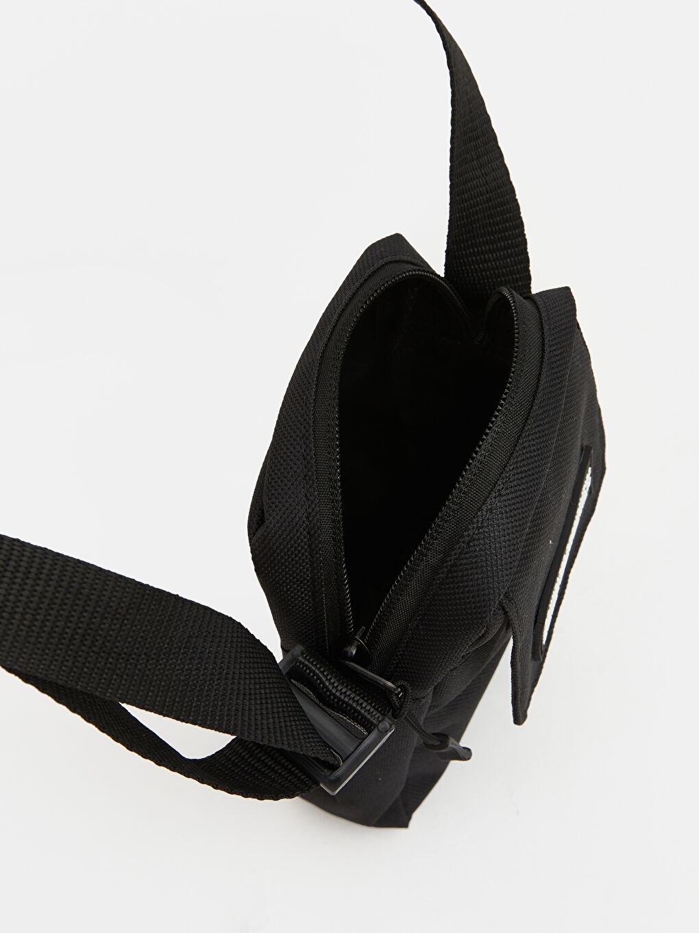 Siyah Baskılı Erkek Telefon Çantası-2