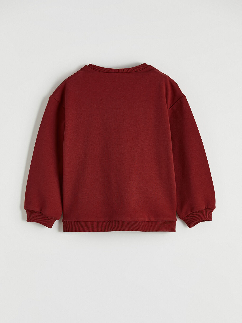 Bordo Brooklyn Baskılı Erkek Bebek Sweatshirt ve Eşofman Altı-3
