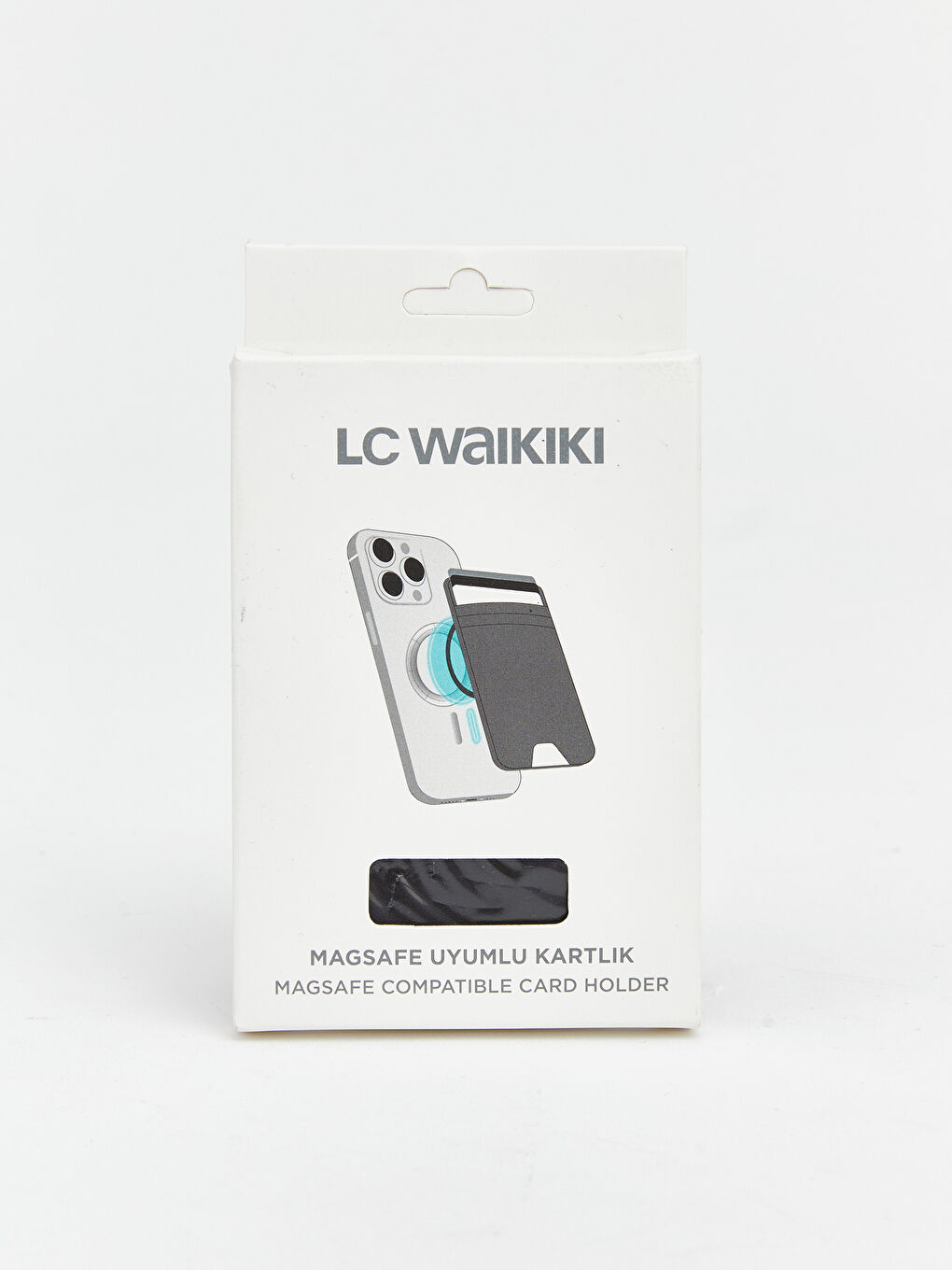 Siyah Magsafe Uyumlu Kartlık-3