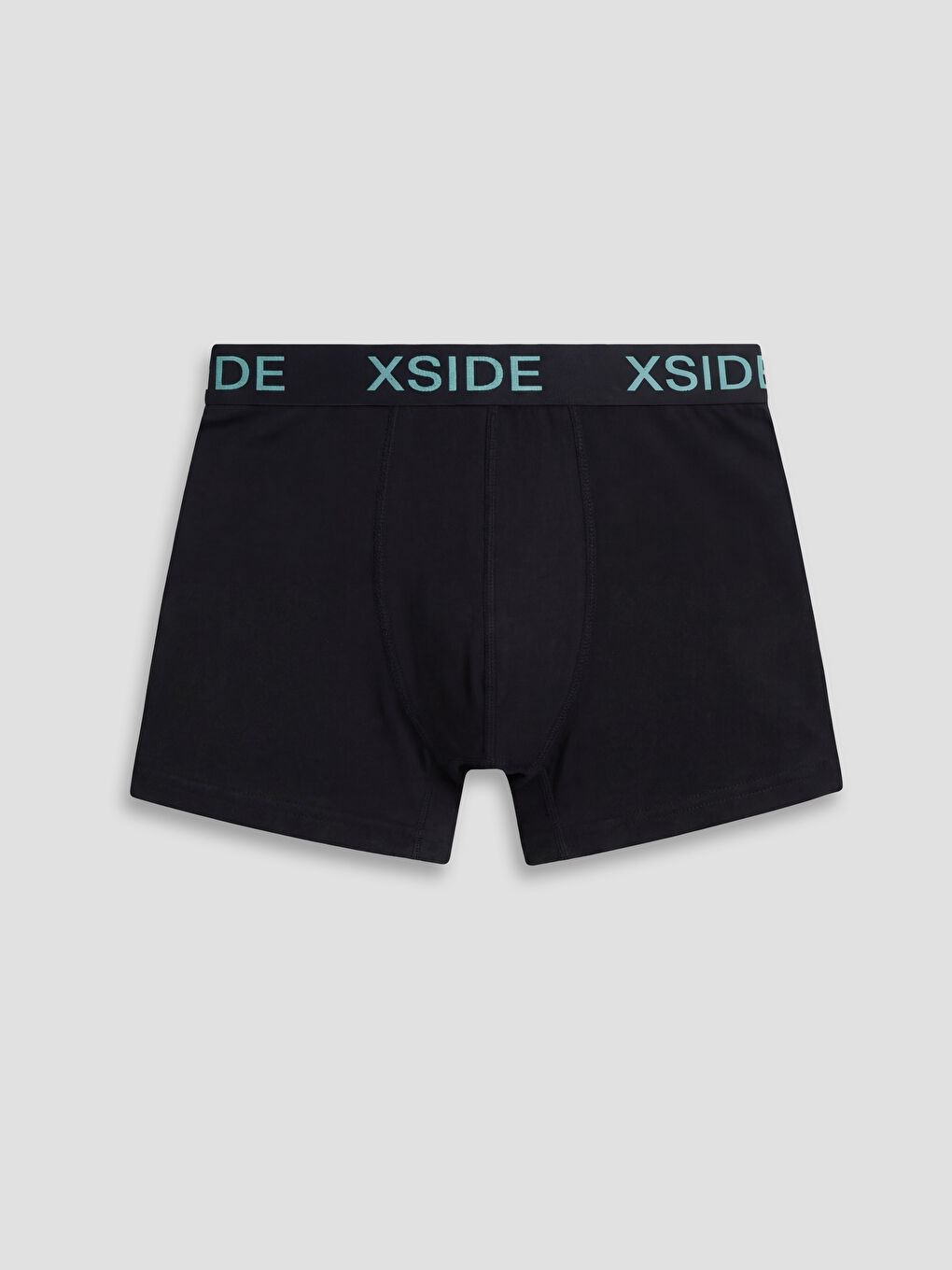 Siyah Standart Kalıp Pamuklu Esnek Erkek Boxer 7'li-1