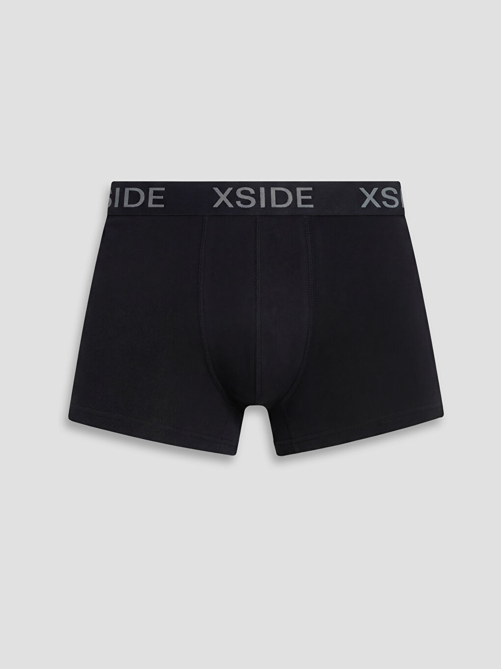 Siyah Standart Kalıp Pamuklu Esnek Erkek Boxer 7'li-4