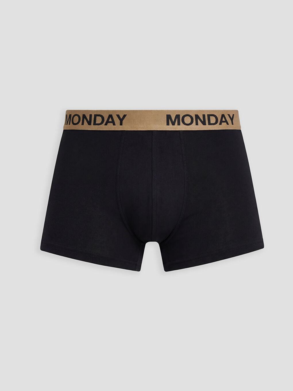 Siyah Standart Kalıp Pamuklu Esnek Erkek Boxer 7'li-1