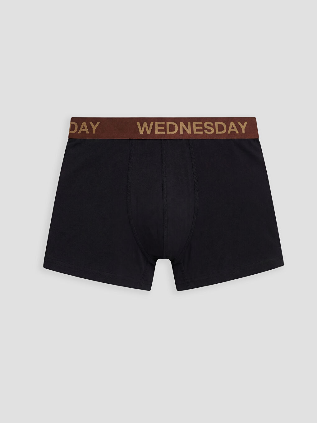 Siyah Standart Kalıp Pamuklu Esnek Erkek Boxer 7'li-2