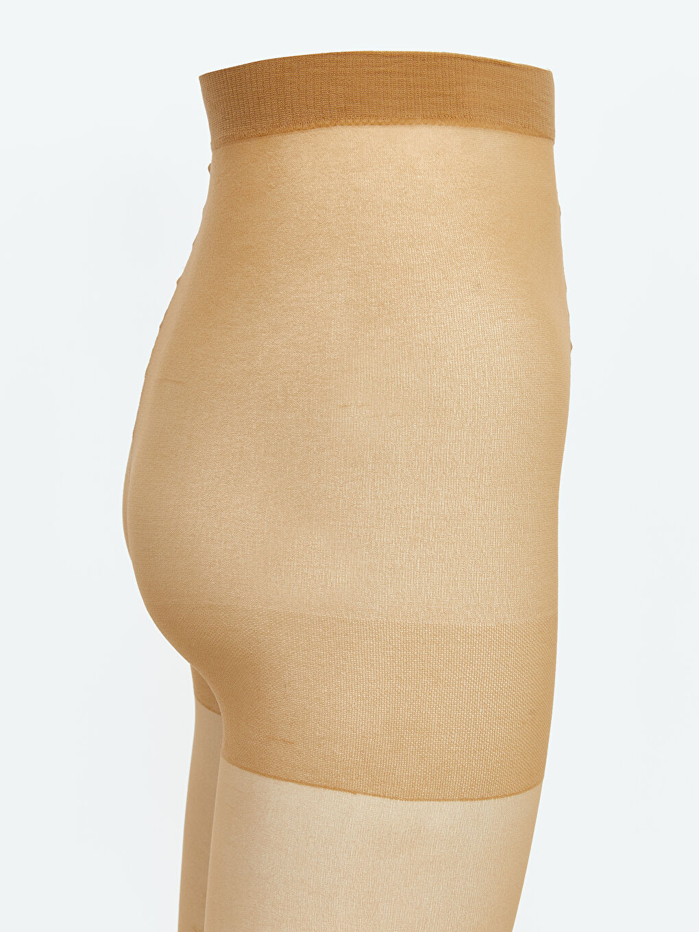 Bej 15 Denye Mat Kadın Külotlu Çorap-3