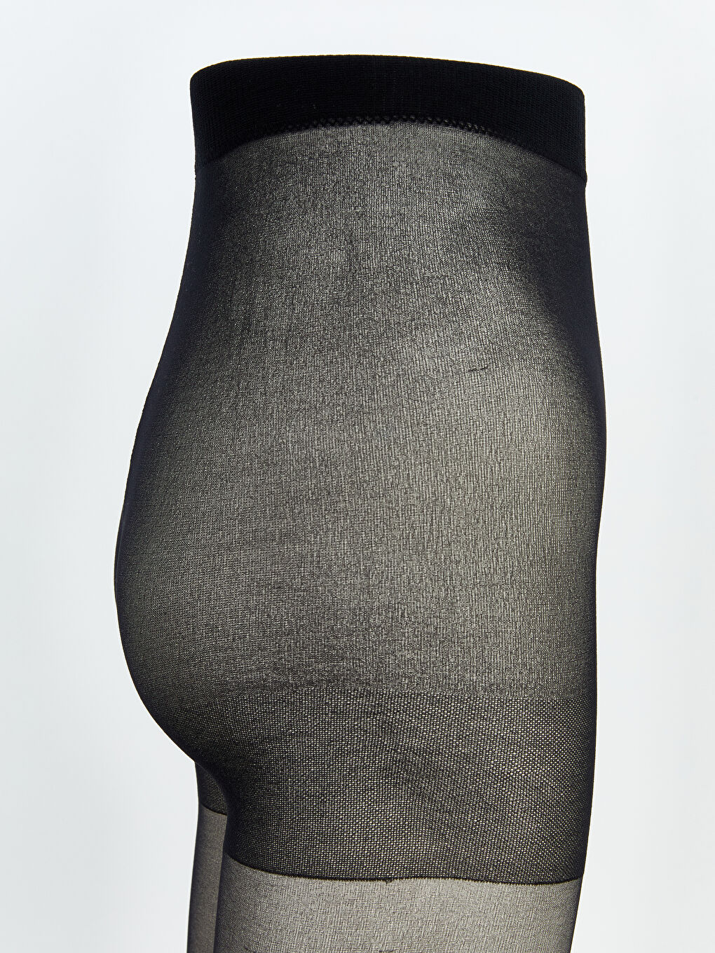 Siyah 15 Denye Mat Kadın Külotlu Çorap-3